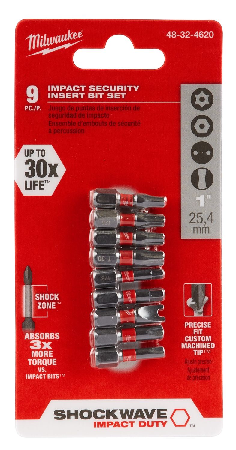 48-32-4620 9PC 1IN INSERT SEC SET