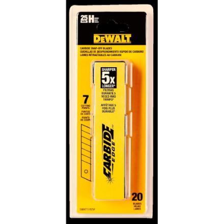 DWHT11925F SNAPOFF BLADES 25MM