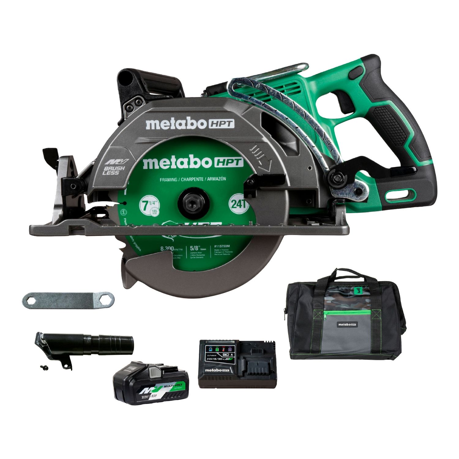 C3607DWAM 7-1/4&quot; Rear Circular Saw