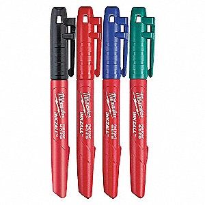 48-22-3106 4PK COLORED FINE PT INKZALL MARKERS