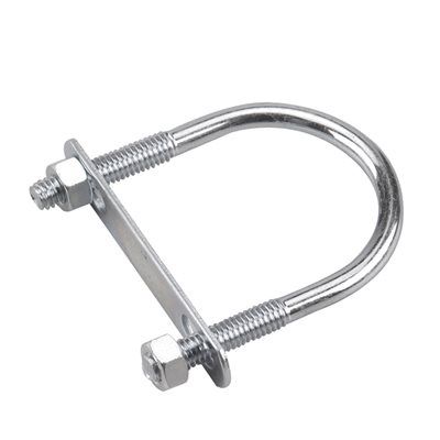 81021240 10Pk U-Bolt W/Plate &amp; Nut 5/16X3X112in