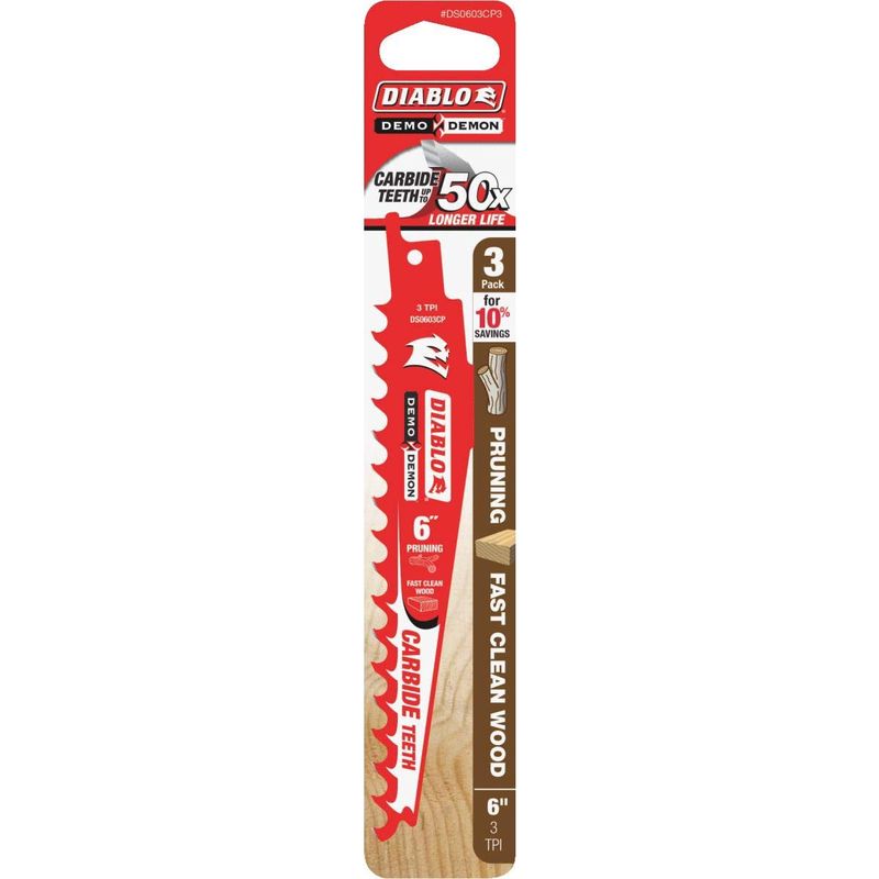 DS0603CPC DB 6&quot; TCT PRUNING + FAST