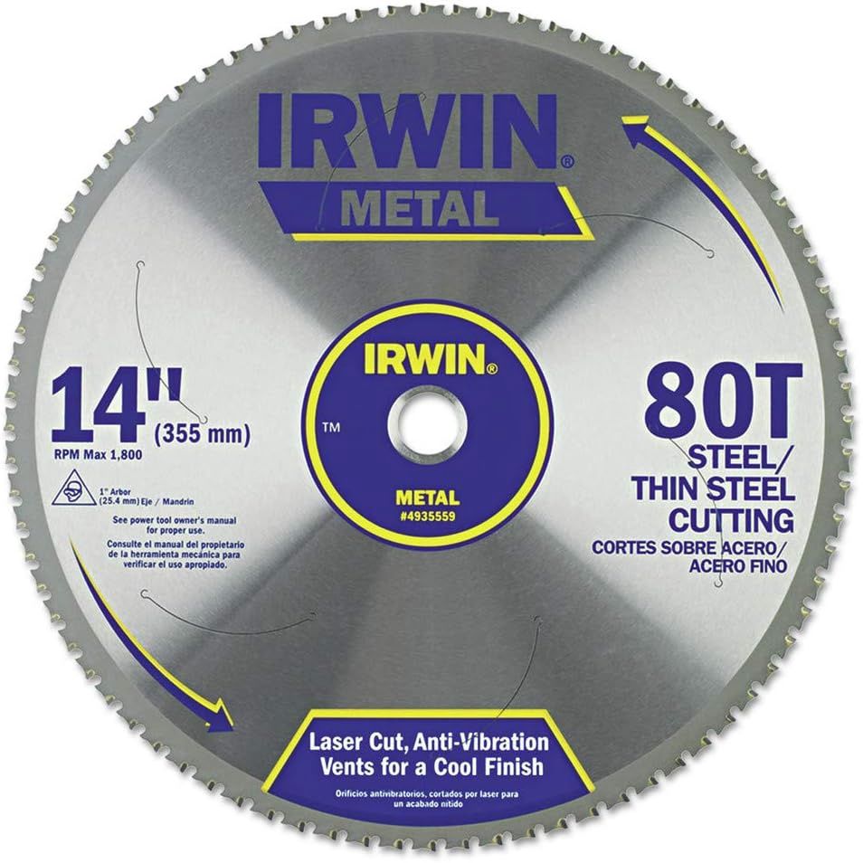4935559 SAW BLADE 14&quot; 80T MC FERROUS STEEL