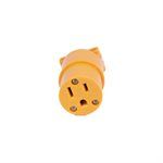 140005 10PK Vinyl Connector 15A-125V Female
