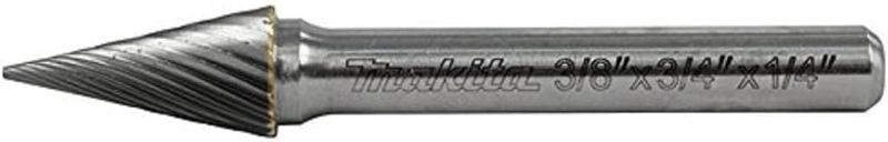 B-53104 3/8&quot;X3/4&quot;X1/4&quot; CARBIDE BURR SM NF CUT 1/PK