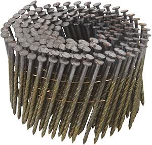 3-1/4 Inch Full Round Head Bright Basic Wire Coil Nail | Metabo HPT 12214HPT
