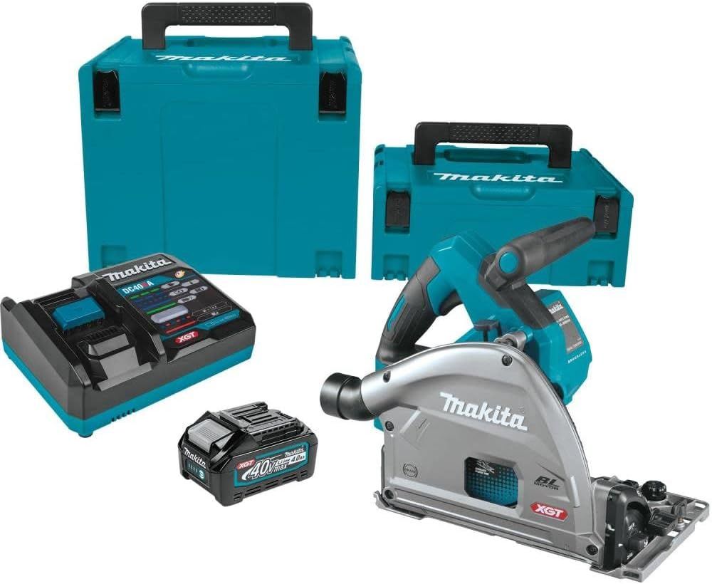 SP001GT102 40V Max XGT Brushless 6-1/2&quot; Plunge Cut Circ. Saw 5.0Ah Kit