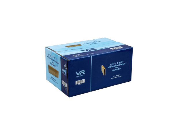 B12X112MPD 1/2 Crown X1-1/2&quot; Staples 16GA ( Fits in Paslode and Metabo Stapler Guns) Galvanized-10M