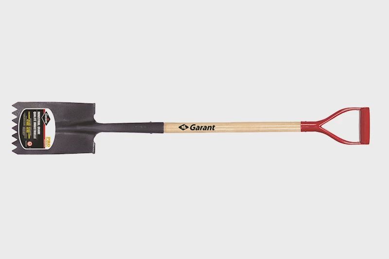 88080163 Roofers Spade Notched 6 7 / 8In X 10 34In Steel Blade 32 34In Ash Wood D-Handle Garant Ghrs2D