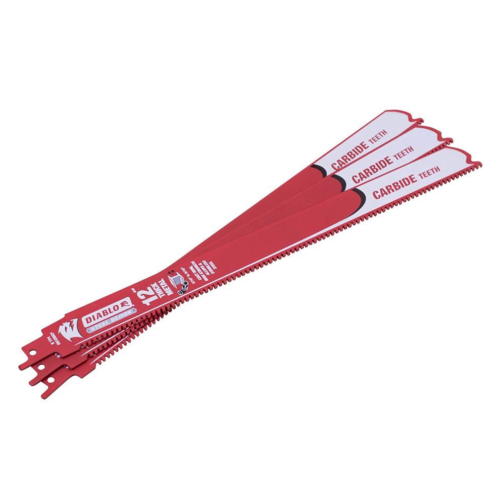 DS1206VCW3C DB 12&quot; TCT NAIL/WOOD 3PK