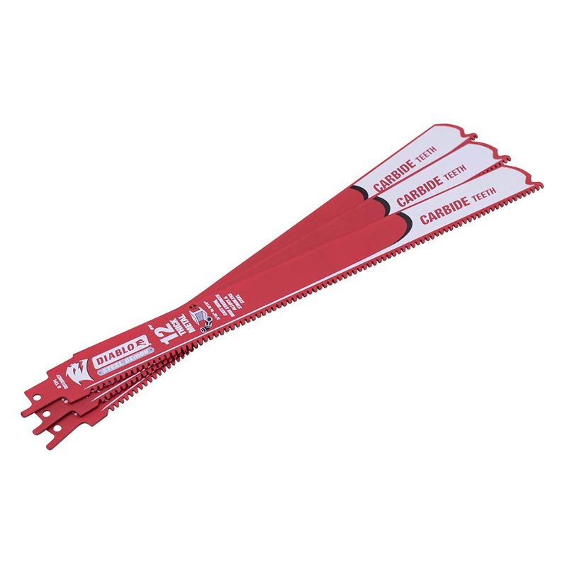DS1206VCW3C DB 12&quot; TCT NAIL/WOOD 3PK