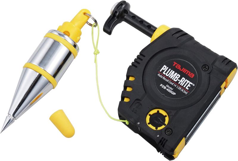 PZB-400GP Plumb-Rite 400GP setter, 400 g / 14 oz. quick-stabilizing bob, hammer plate