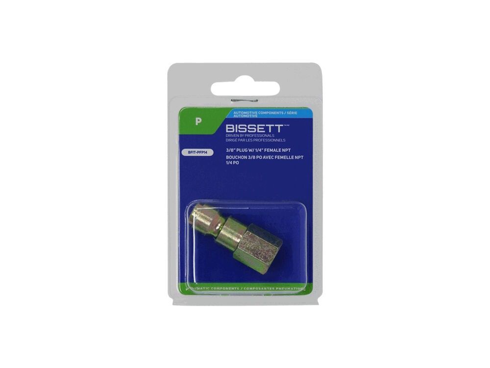BISSETT AUTOMOTIVE 3/8&quot; NIPPLE x 1/4&quot; FEMALE FNPT