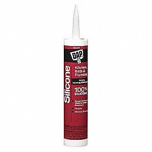 273448 Silicone Sealant Tub &amp; Tile almond 300ml