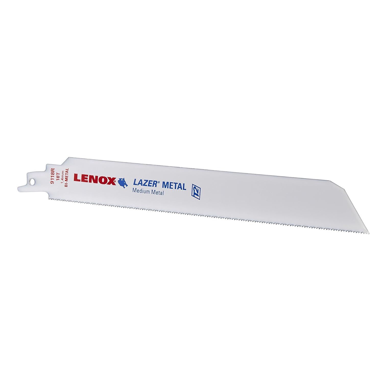 227670SB9118R Lenox Reciprocating Saw Blade - 18 TPI 14mm  - 1&quot;25mm in 9&quot;229mm-Metal