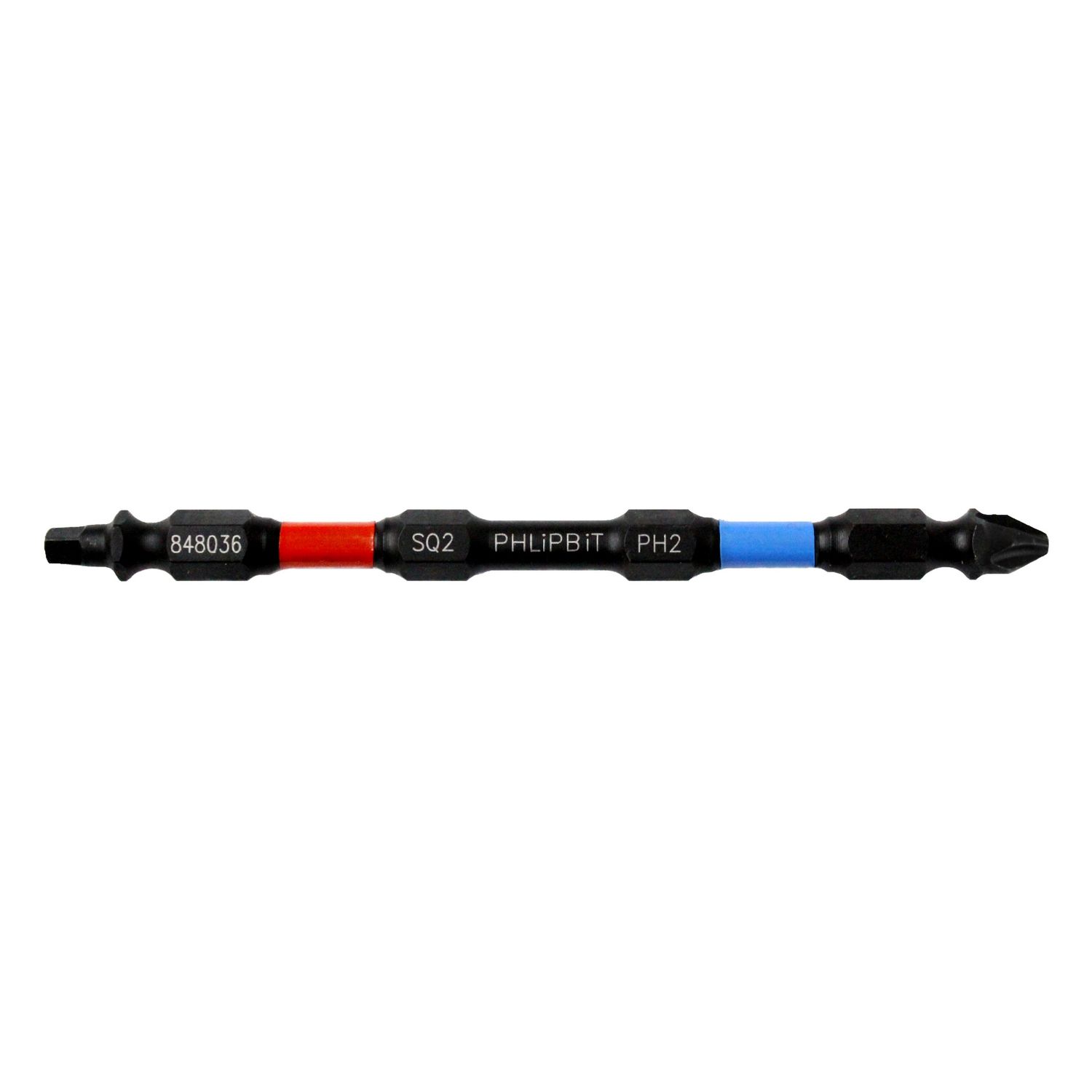 SQ2PH2x4 SQ2+PH2 Red/Blue 4&quot;