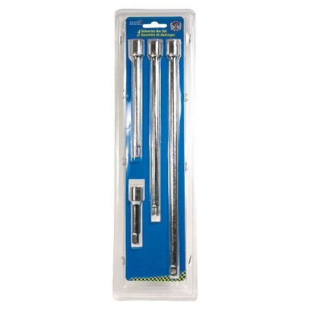 701660 4 pc 14in Dr. Short Extension Bar Set