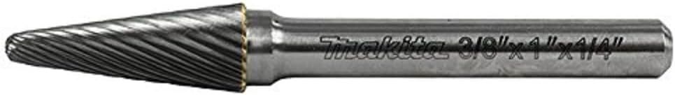 B-53073 3/8&quot;X3/4&quot;X1/4&quot; CARBIDE BURR SL NF CUT 1/PK