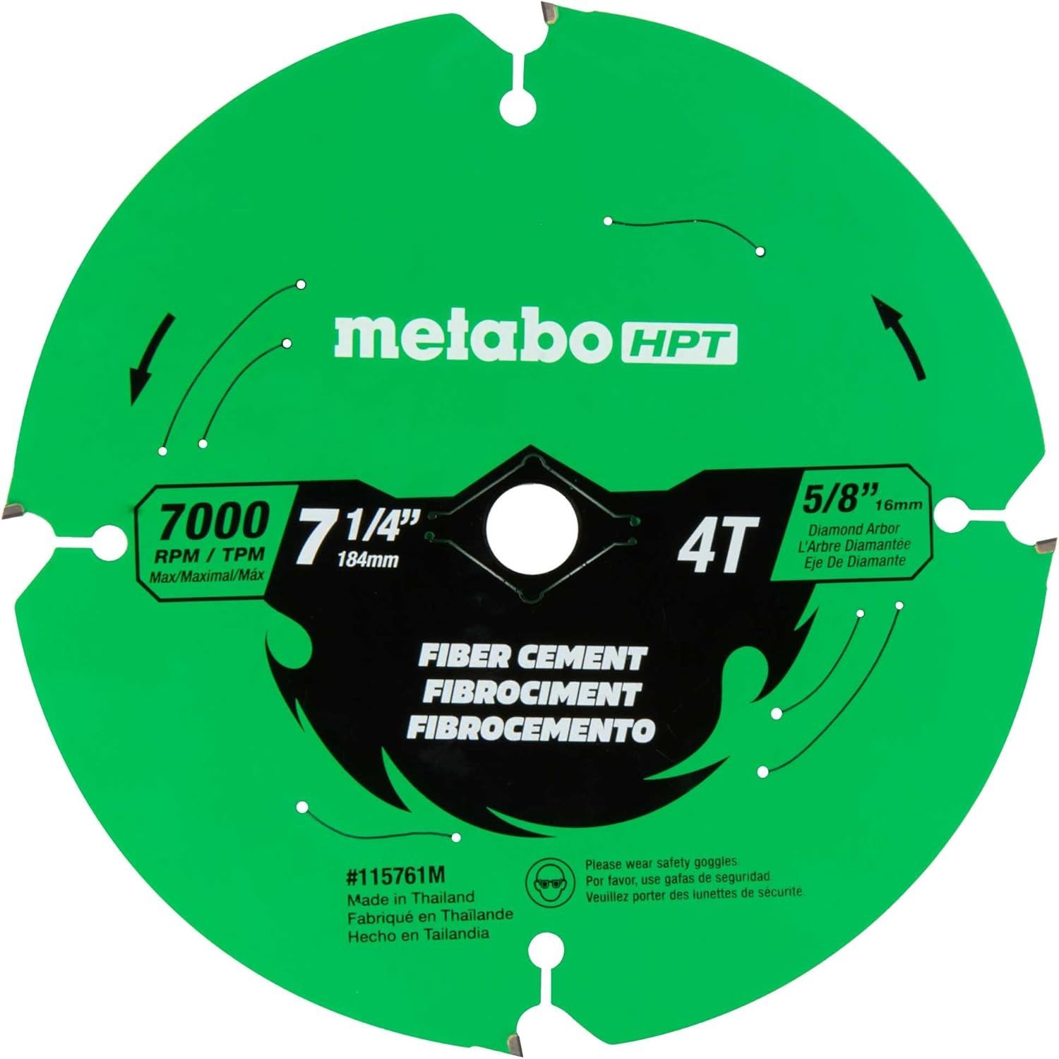 18008M 7-1/4&quot;x4t Hardi Blade, 1ea