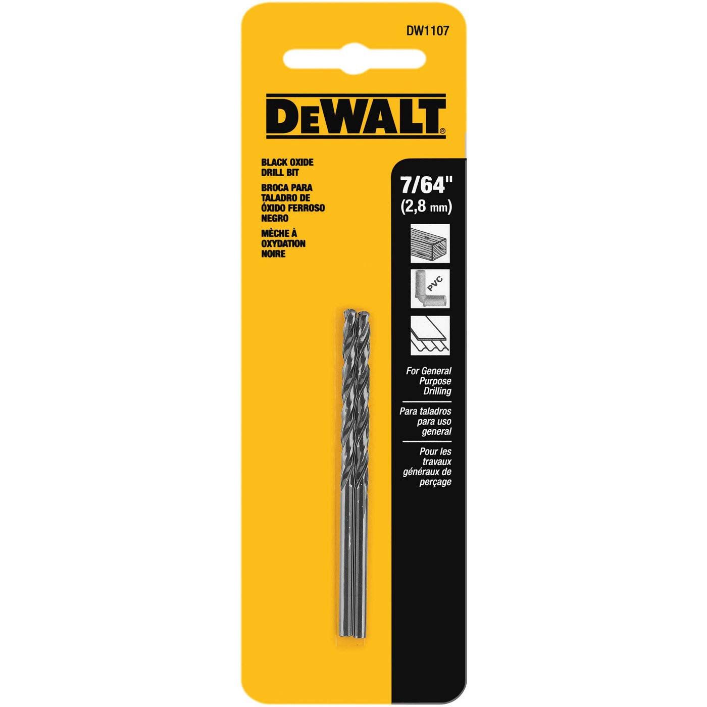 DW1907 7/64&quot; PILOT POINT DRILL BIT
