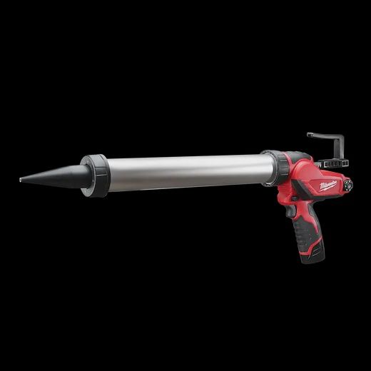 2442-21 M12 20oz. Aluminum Barrel Sausage Style Caulk and Adhesive Gun Kit