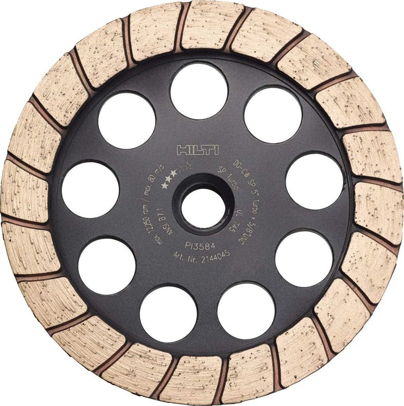 2144045 Diamond cup wheel SP 5&quot; turbo