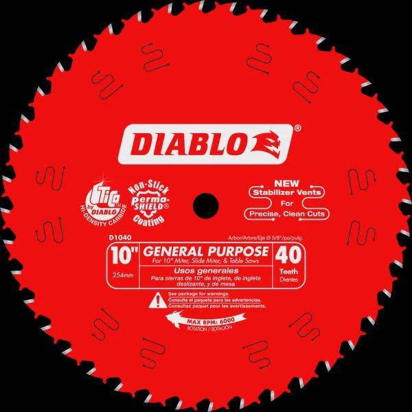 D1040X DB 10X40T GENERAL PURPOSE