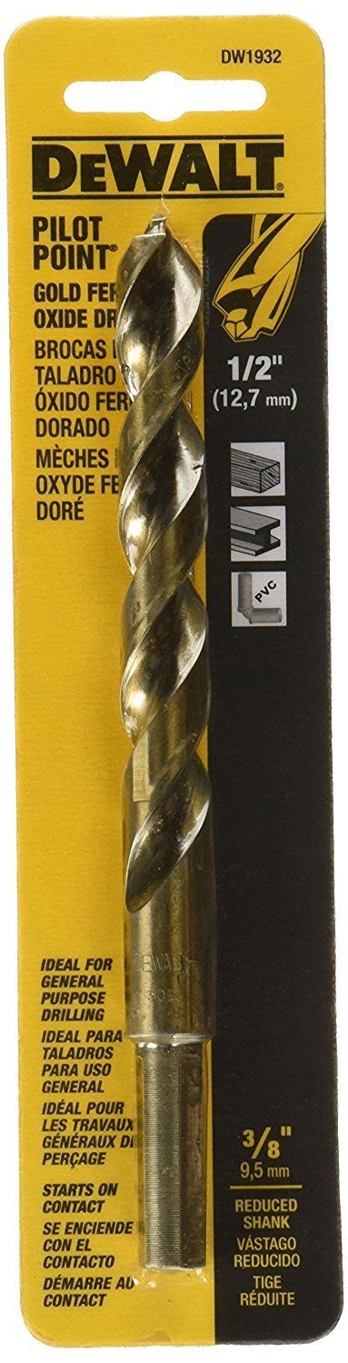 DW1932 1/2&quot; PILOT POINT DRILL BIT