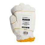 105555 1dz. Knitted Nylon Gloves White (M)