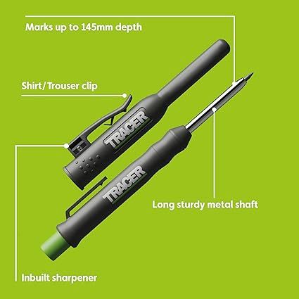 TRACER Deep Pencil Marker &amp; Site Holster