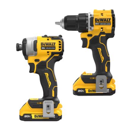 DCK225D2 ATOMIC™ 20V MAX* Brushless Compact Drill/Driver and Impact Driver Combo Kit