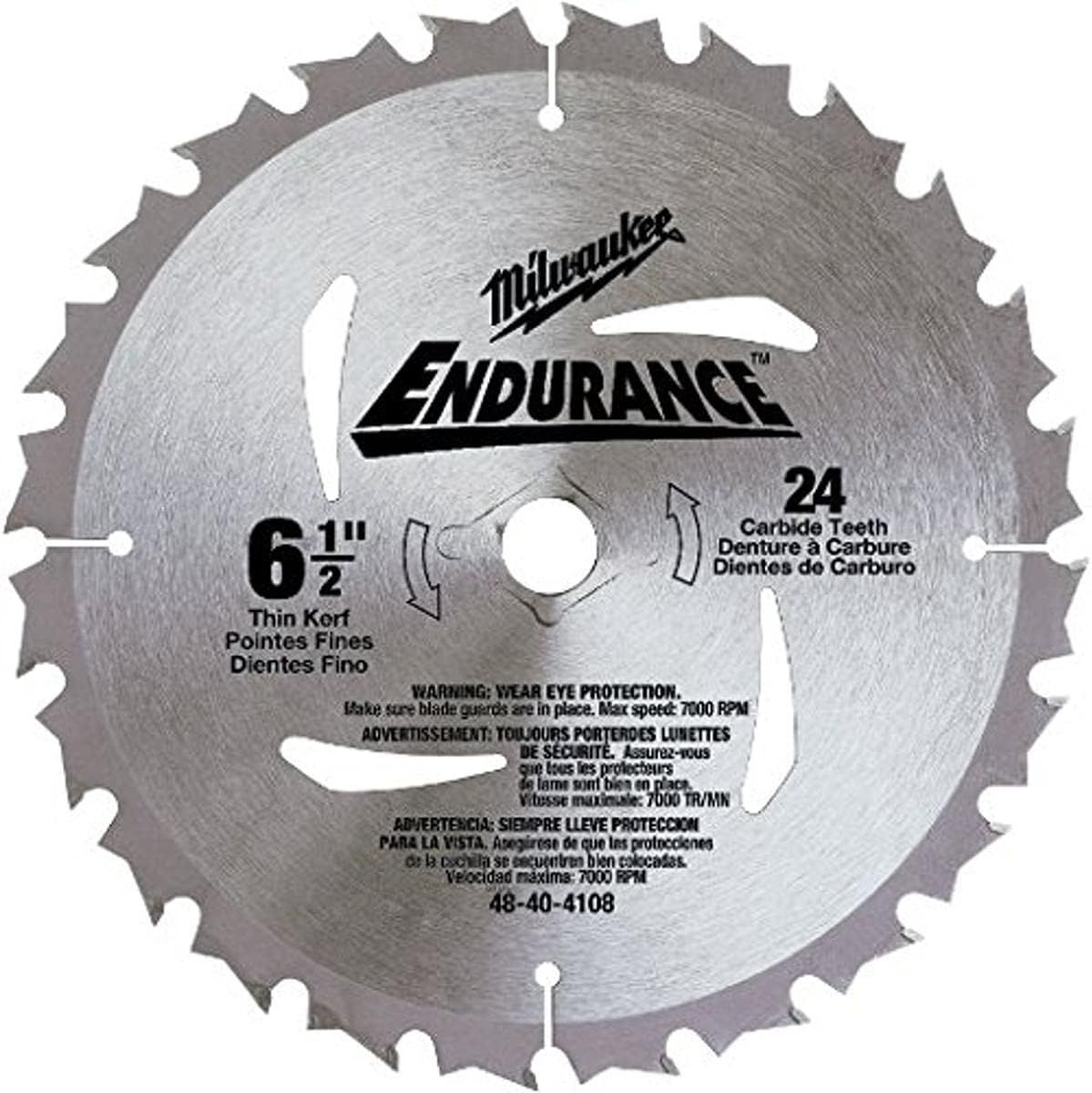 48-40-0622 6-1/2&quot; 40T FINE FINISH BL