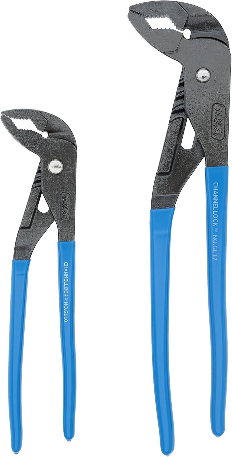 296017 Groove Joint Pliers HCS 9 12in Griplock Channellock GL10