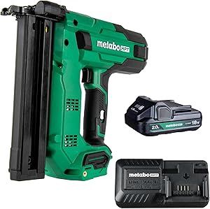 NV1845DAM Metabo HPT 18V  Brushless 1-3/4in Coil Roofing Nailer With Vinyl Siding Adaptor
