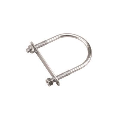 81012613 10Pk U-Bolt W/Plate &amp; Nut 5/16X312X2in