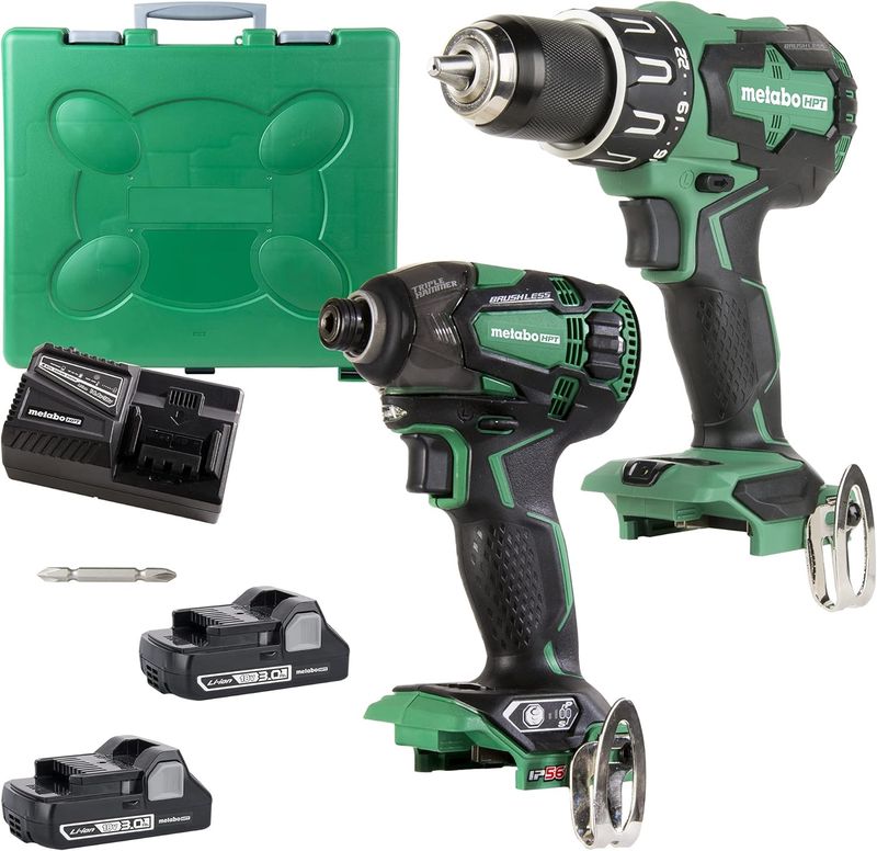 KC18-Kit 18V Brushless 2 tools combo kit. 3Ah Battery t