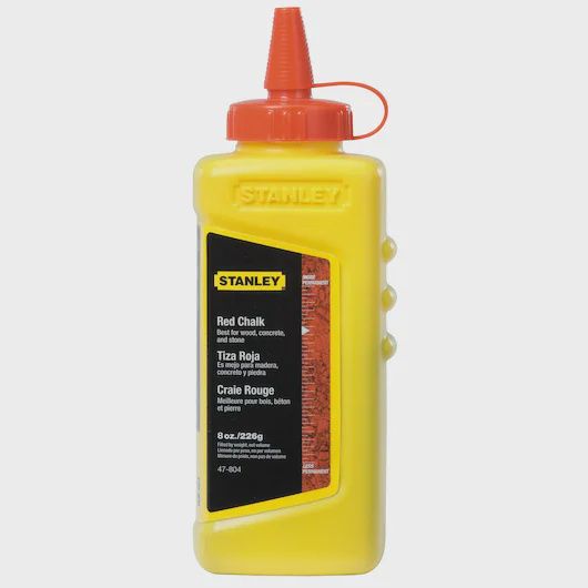 80050012 Chalk Red 8oz Standard