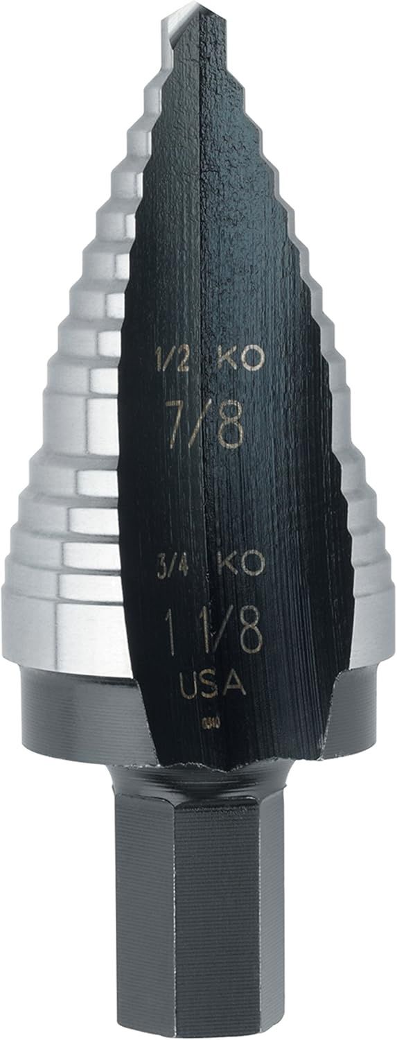10239CB Irwin Step Bit - 7/8&quot; and 1-1/8&quot;