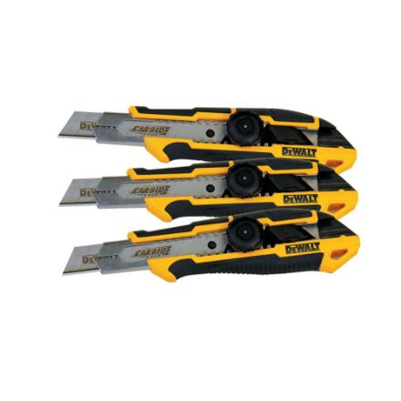 DWHT10461 DEWALT 18 MM Single Blade Snap-off Knife (3PK