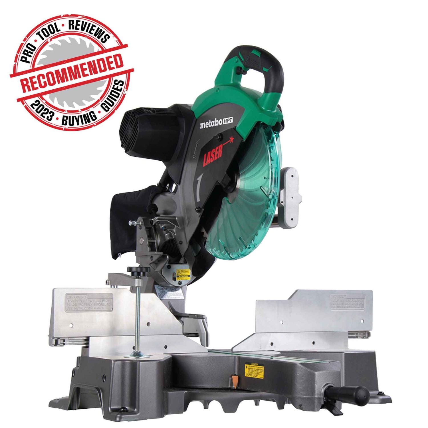 C12FDHSM 12&quot; Dual Bevel Mitre Saw with Laser Marker, 15 Amp