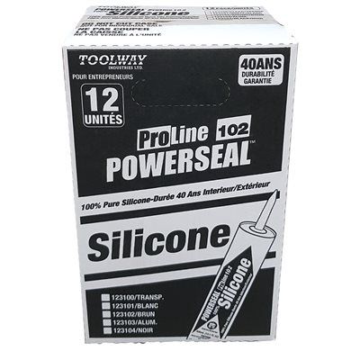 123100 Silicone Powerseal ProLine 101 Clear 300ml
