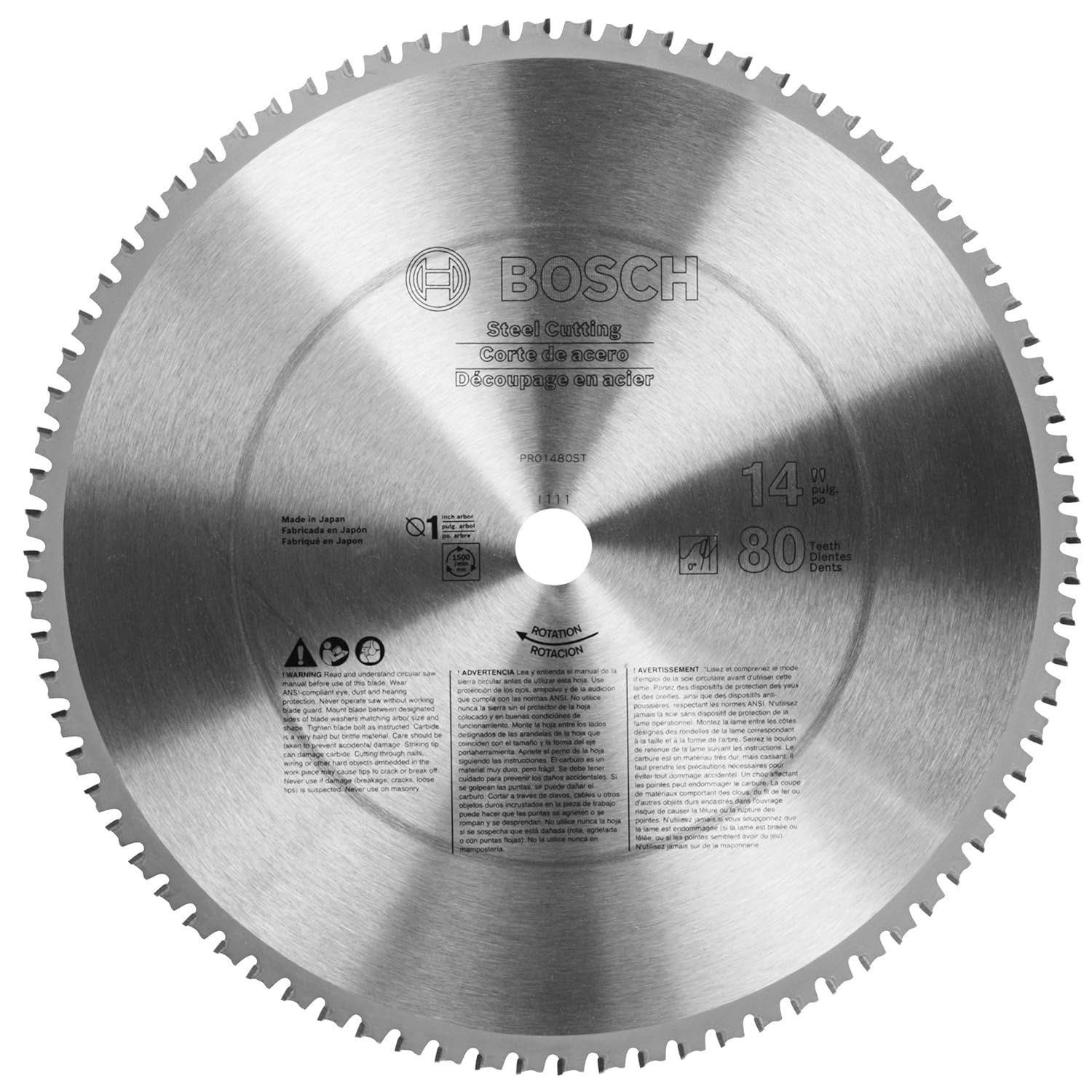 PRO1480ST 14&quot; 80T Edge Ferrous Cut