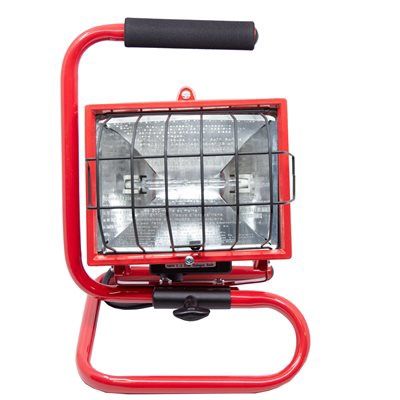 140501 500W Halogen Work Light 1ft cord