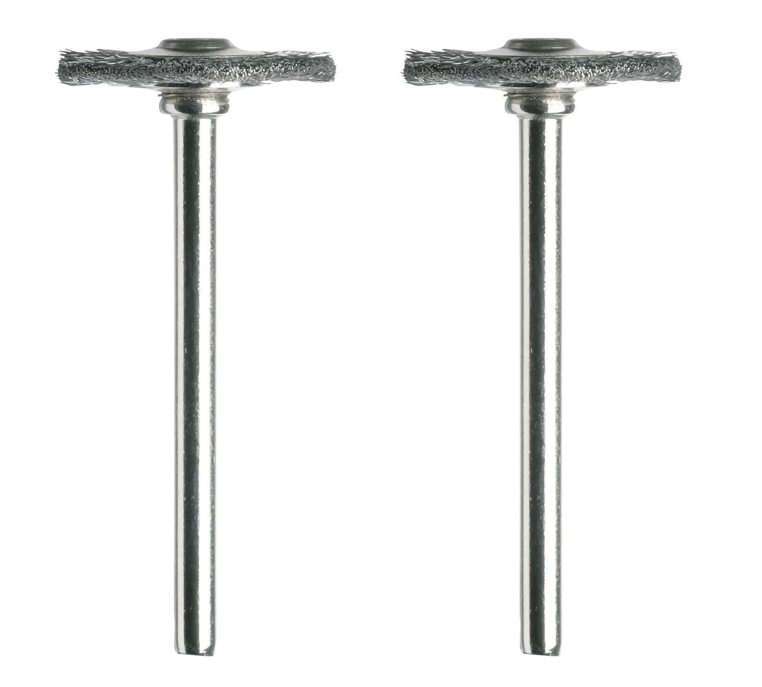 428-02 3/4&quot; Carbon Steel Brushes (2PK)