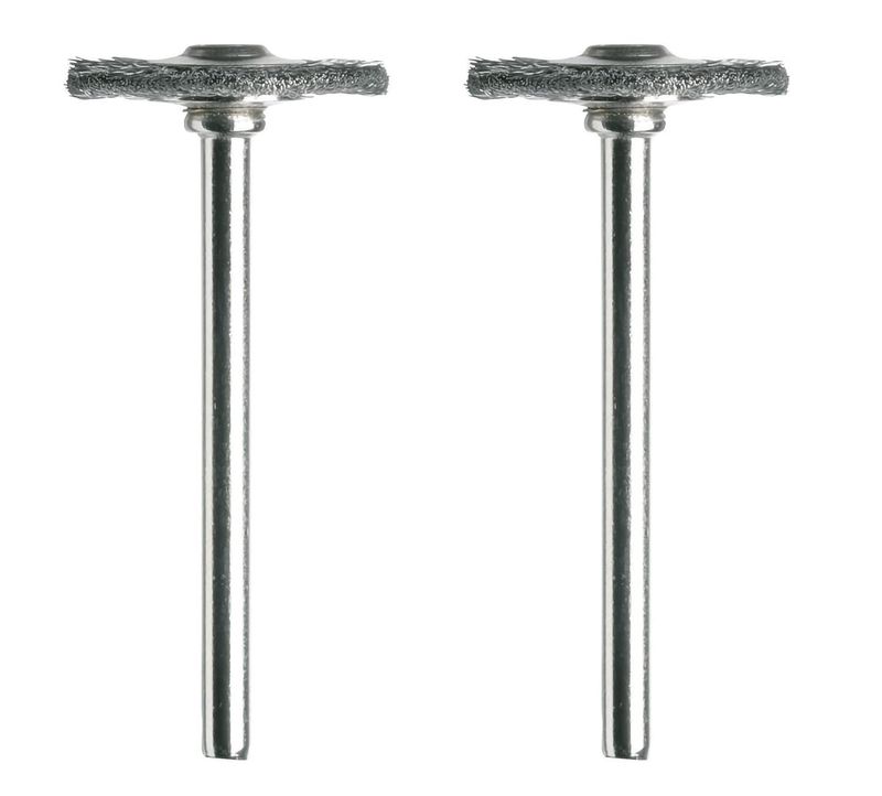 428-02 3/4&quot; Carbon Steel Brushes (2PK)