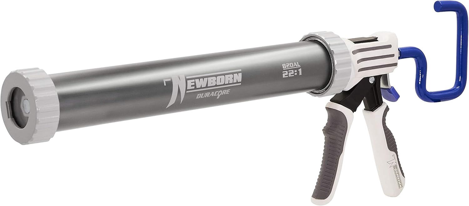 820AL Newborn 15&quot; ELITE Sausage/Cartridge/Bulk Applicator with Aluminum Barrel. 22:1 Thrust Ratio -…