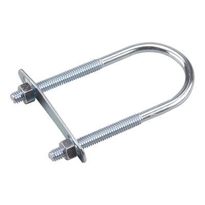 81021622 10Pk U-Bolt W/Plate &amp; Nut 5/16X4-3/16X1-14In