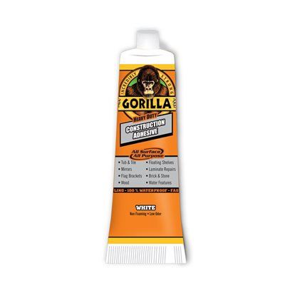 85181200 2.5oz Gorilla Construction Adhesive Tube