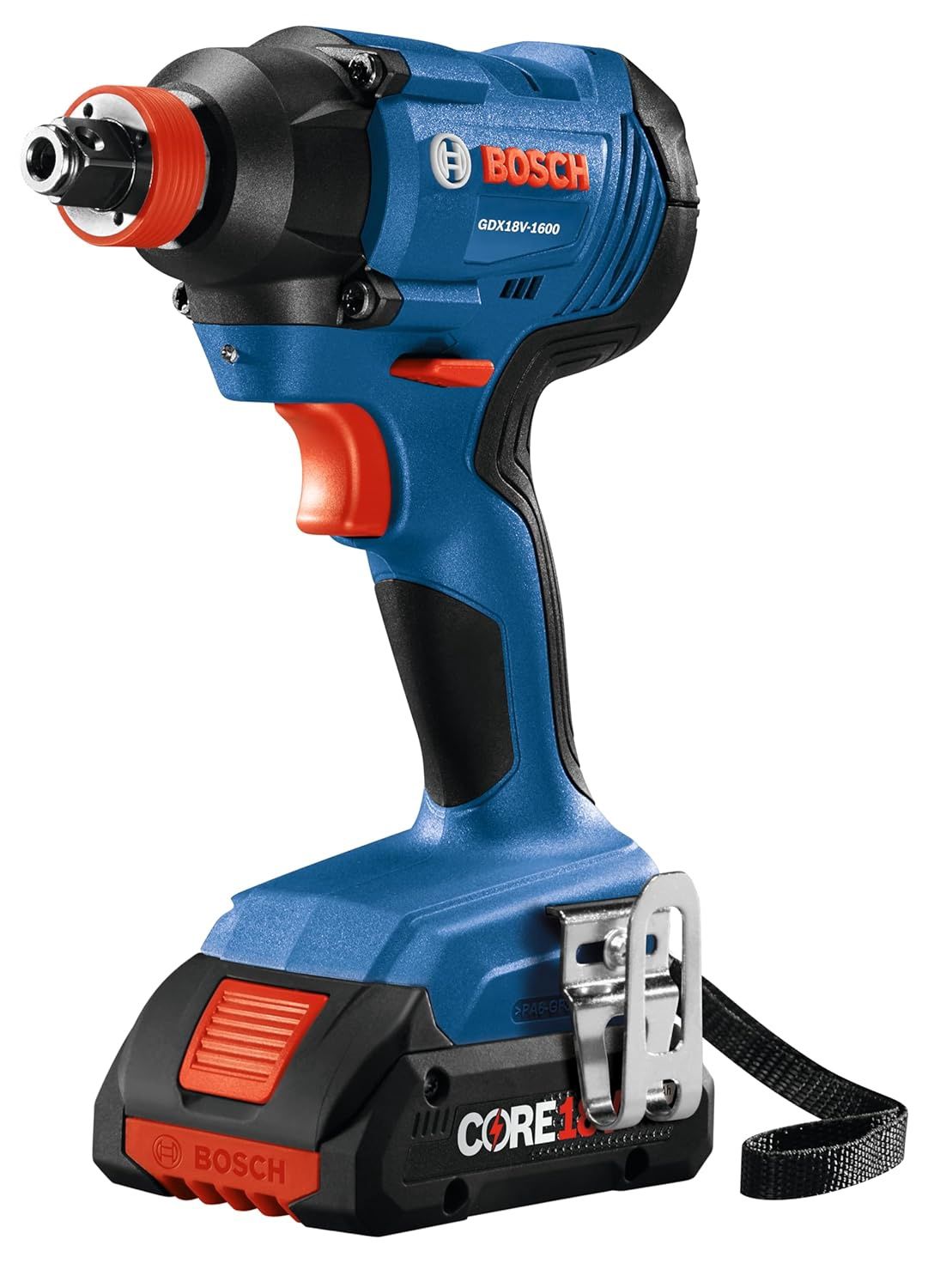 GDX18V-1600B12 Bosch 18V &quot;Freak&quot; Cordless 1/4&quot; and 1/2&quot; Impact Driver Kit