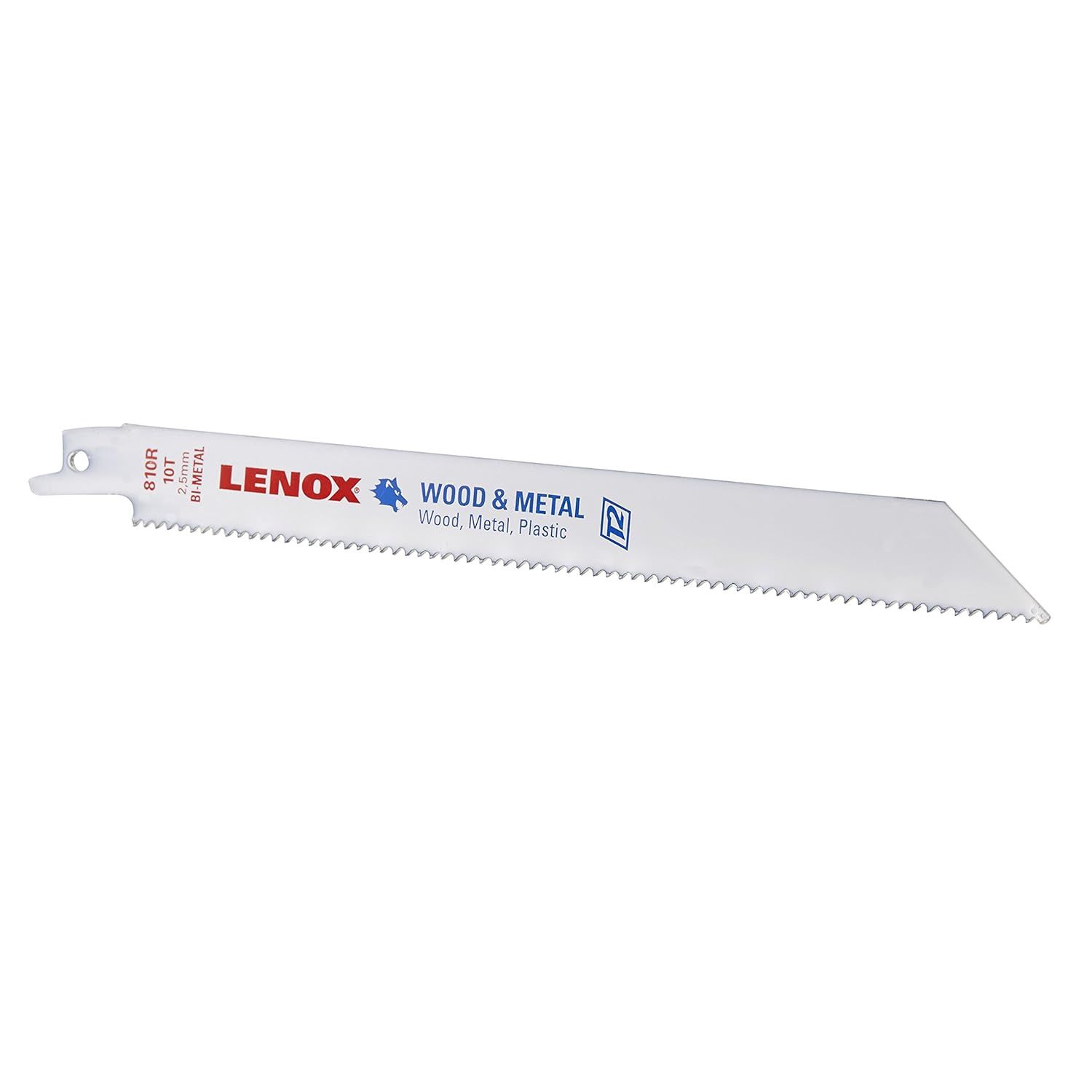 227620SB960R Lenox Reciprocating Saw Blade - 10 TPI 2,5mm  - 1&quot;25mm in 9&quot;229mm-Metal